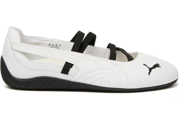 Puma Women's Speedcat Ballet LTH Wns in Puma White/Puma Black