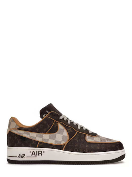Air Force 1 Louis Vuitton Monogram Brown Damier Azur