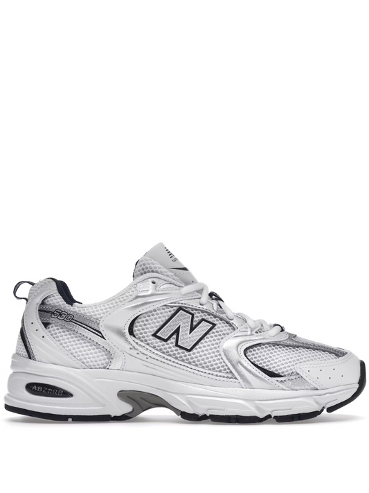 New Balance 530 White Silver Navy