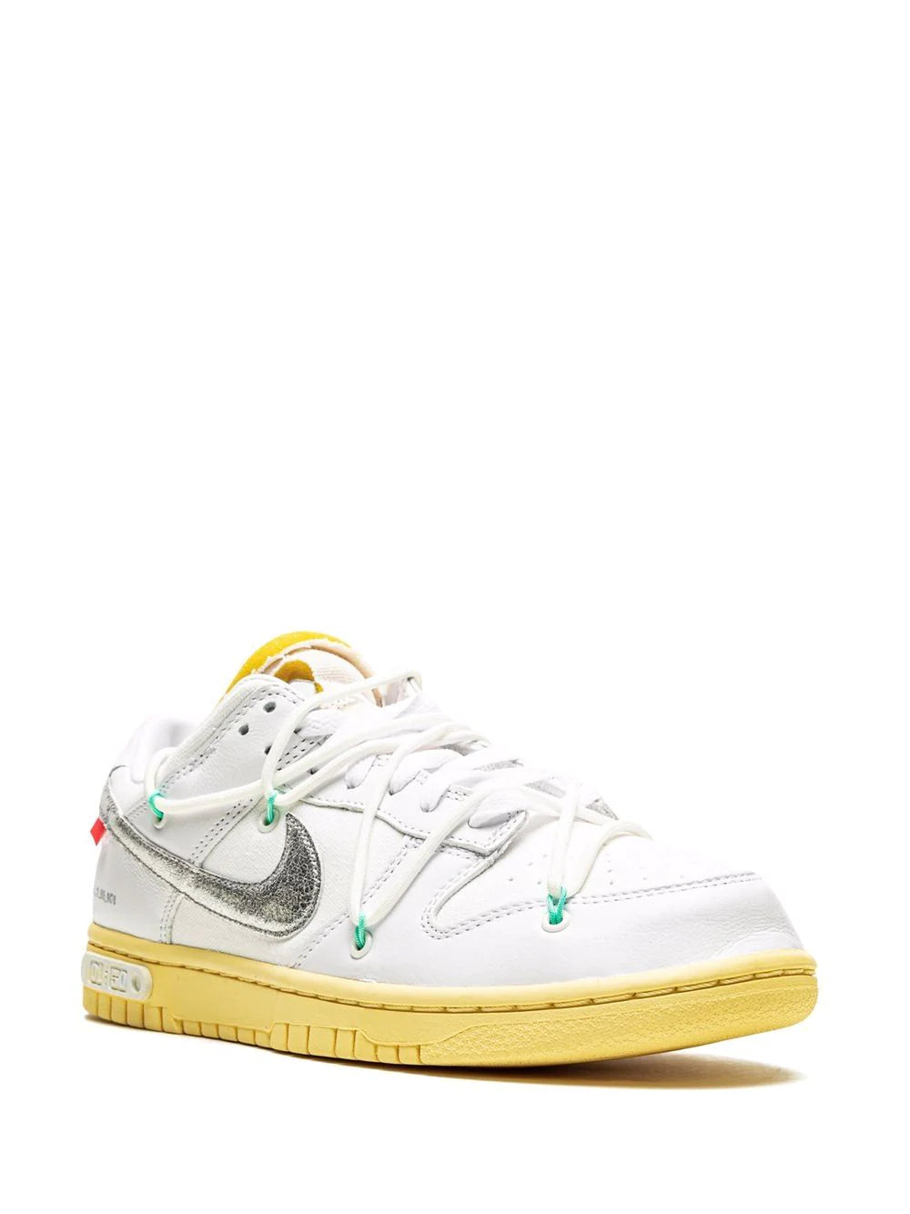 Nike dunk low off-white 01 to 50