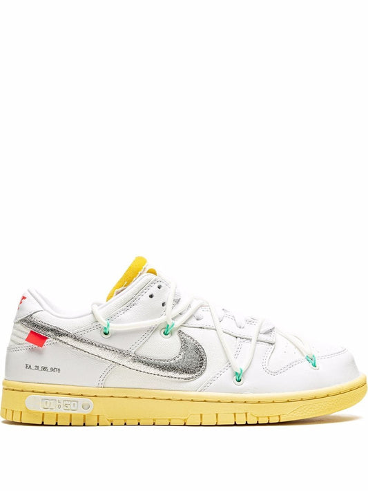 Nike dunk low off-white 01 to 50