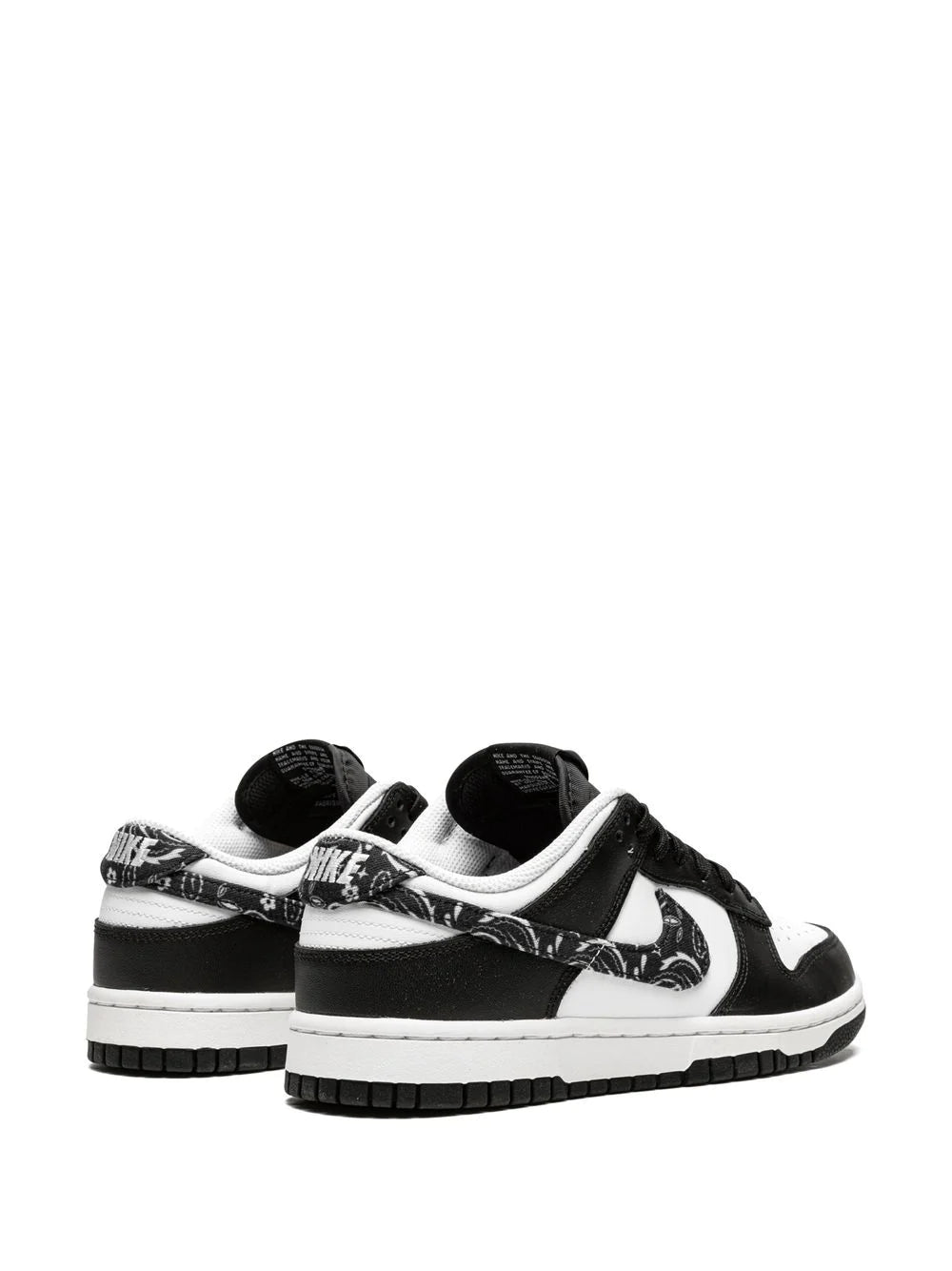 Nike dunk low Black Paisley