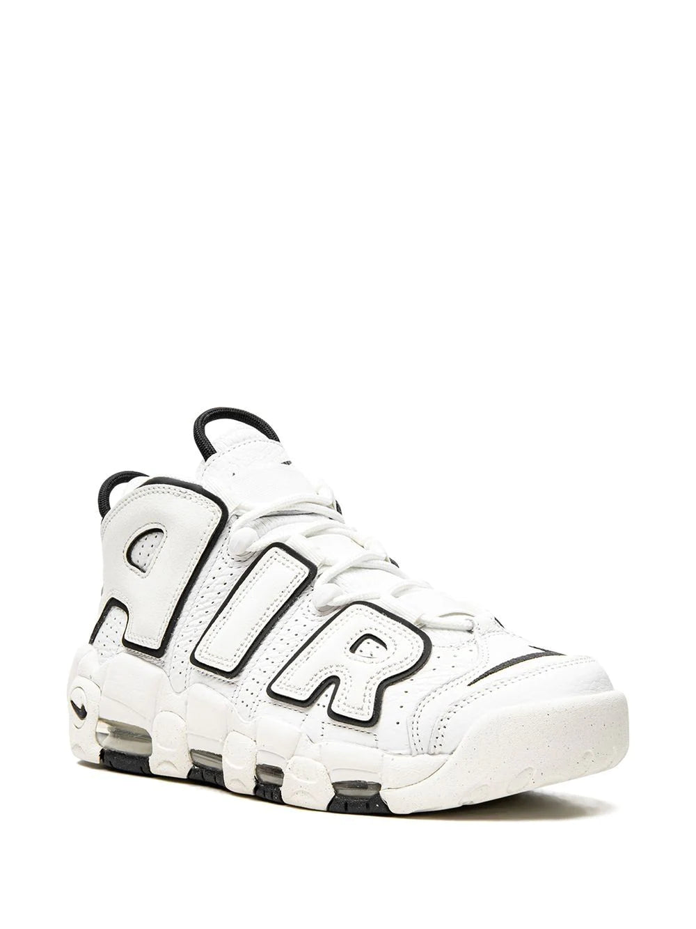 Nike uptempo white black