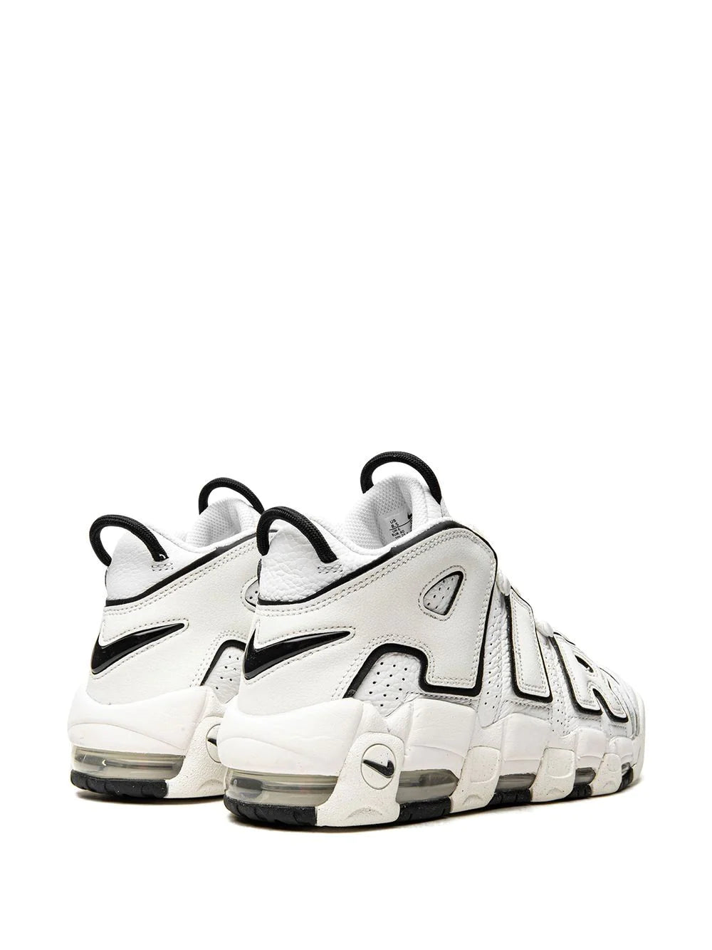 Nike uptempo white black