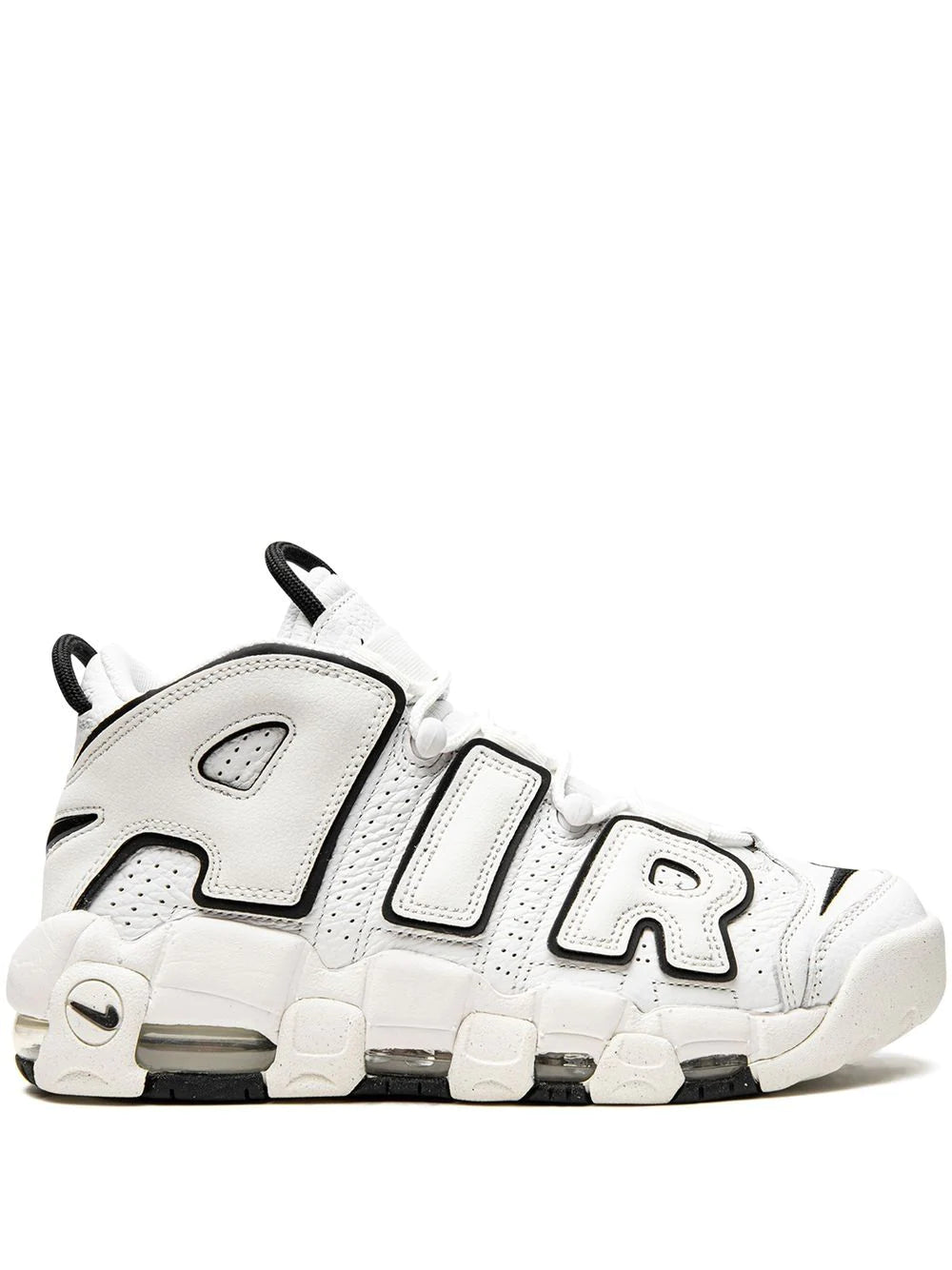 Nike uptempo white black