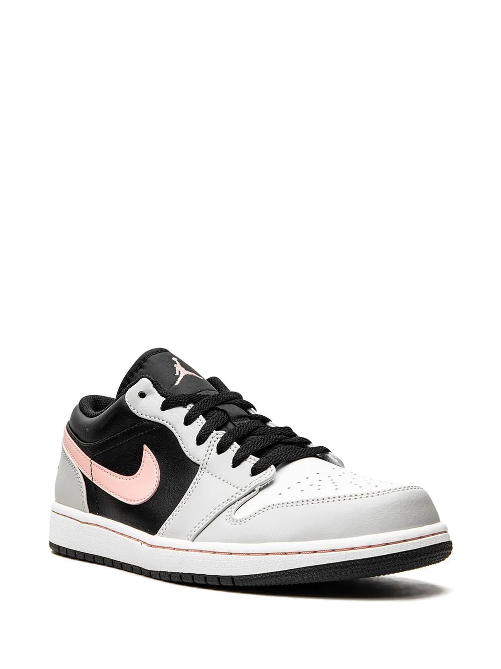 Jordan 1 low Black Grey Pink