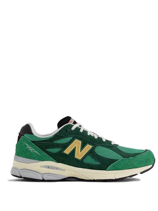 new balance 990v3 green and yellow